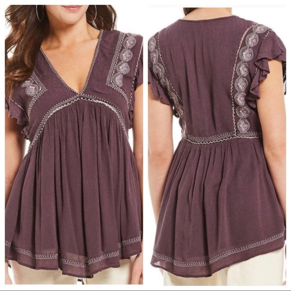 Free People Tops - Free People Falling Water Tunic Size Small